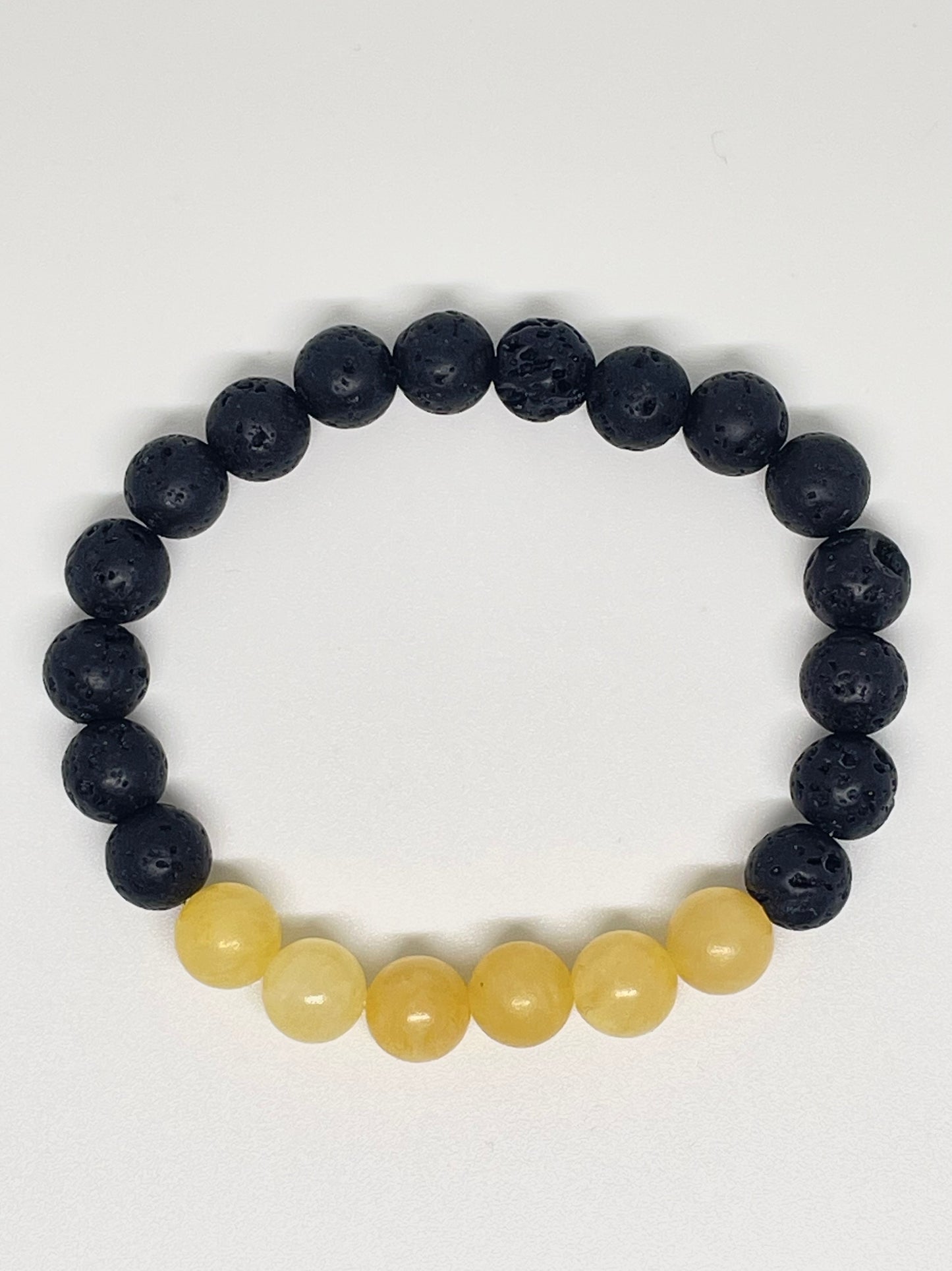 Yellow Topaz Beaded Bracelet