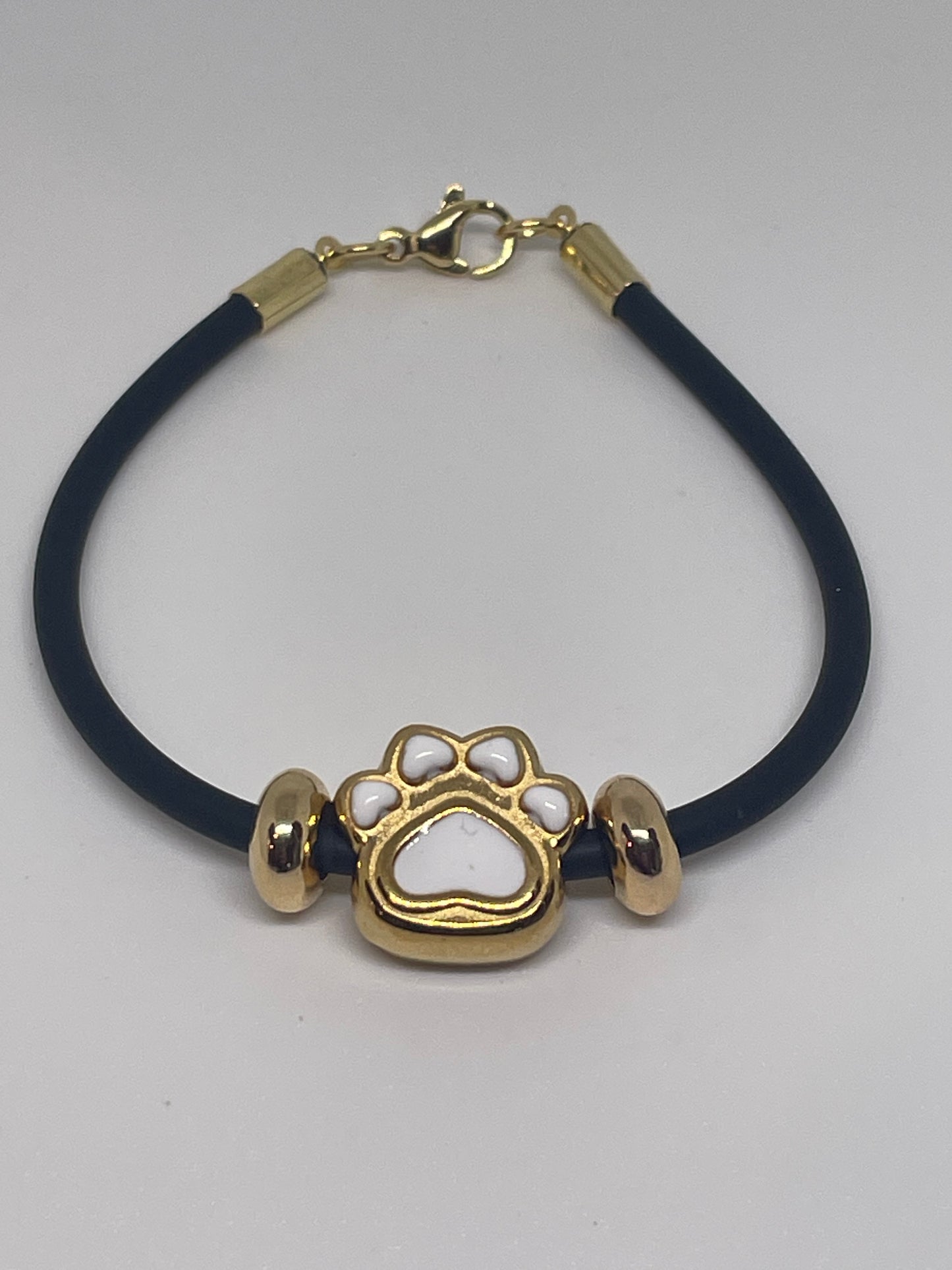 Neoprene Beaded Bracelet