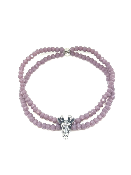 Double Beaded Giraffe Bracelet