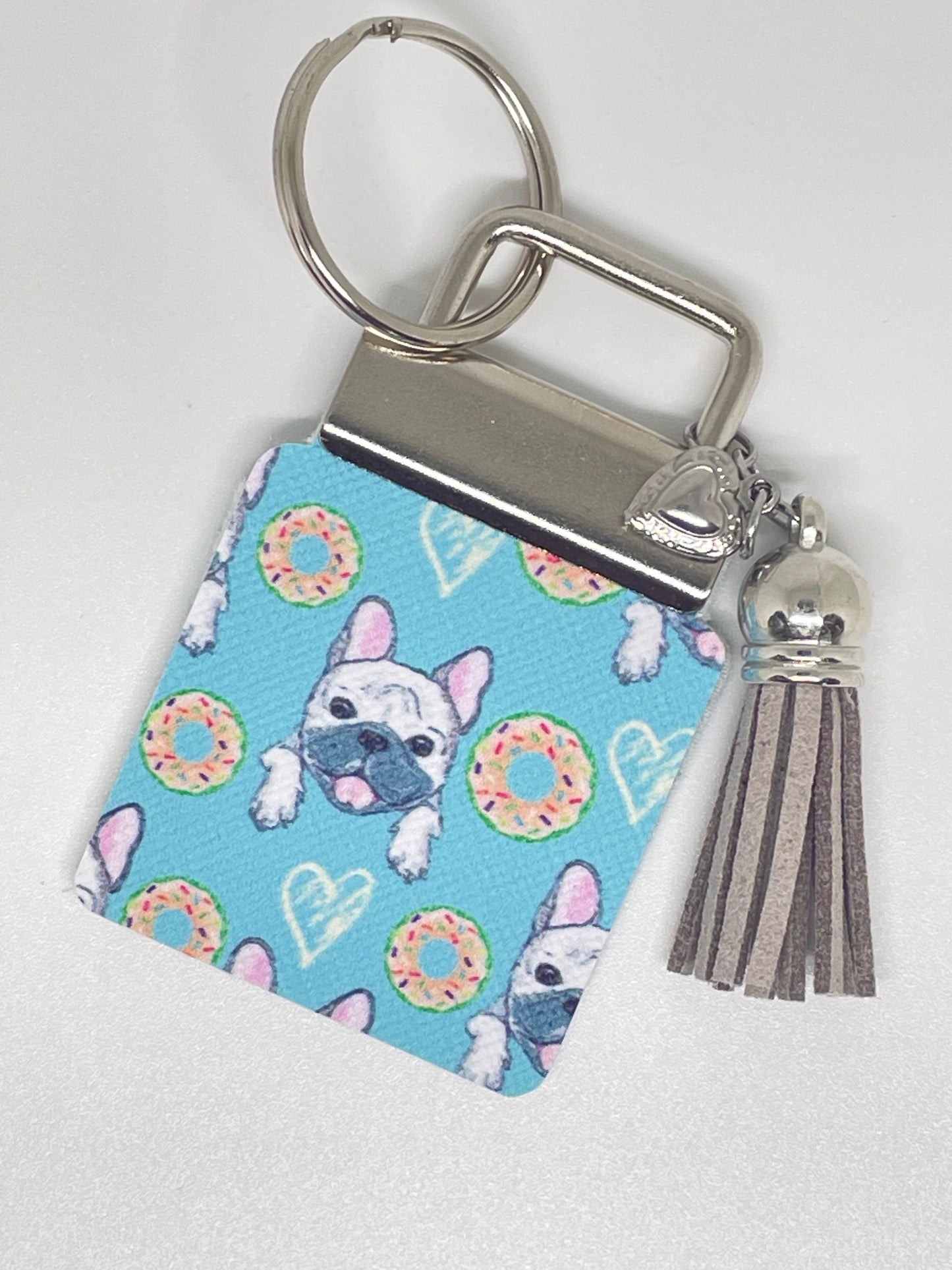 Faux Leather Keyring