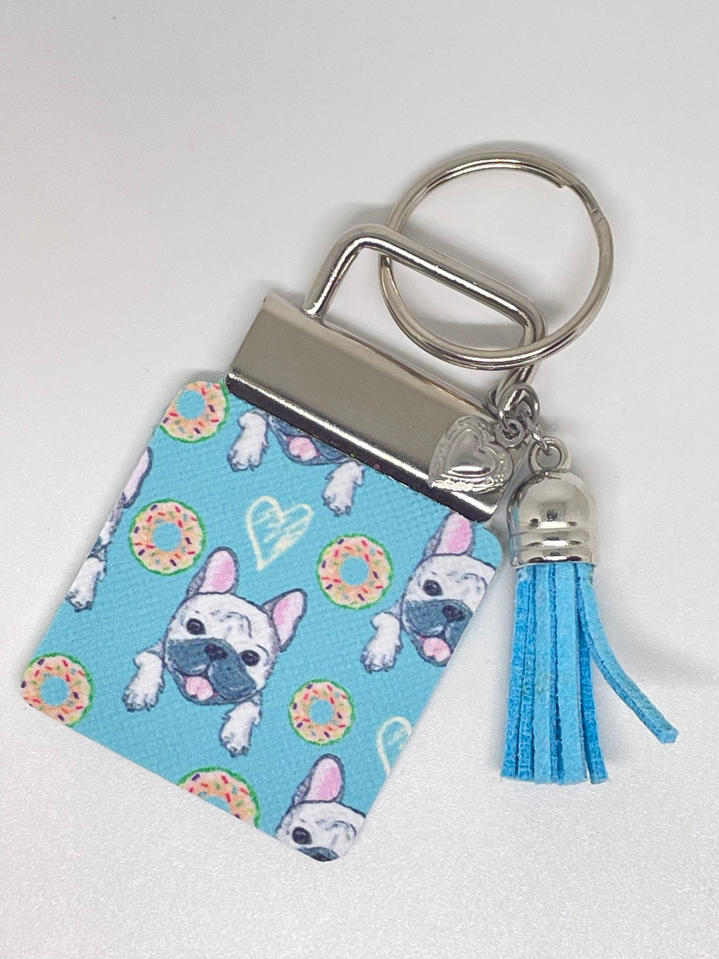 Faux Leather Keyring
