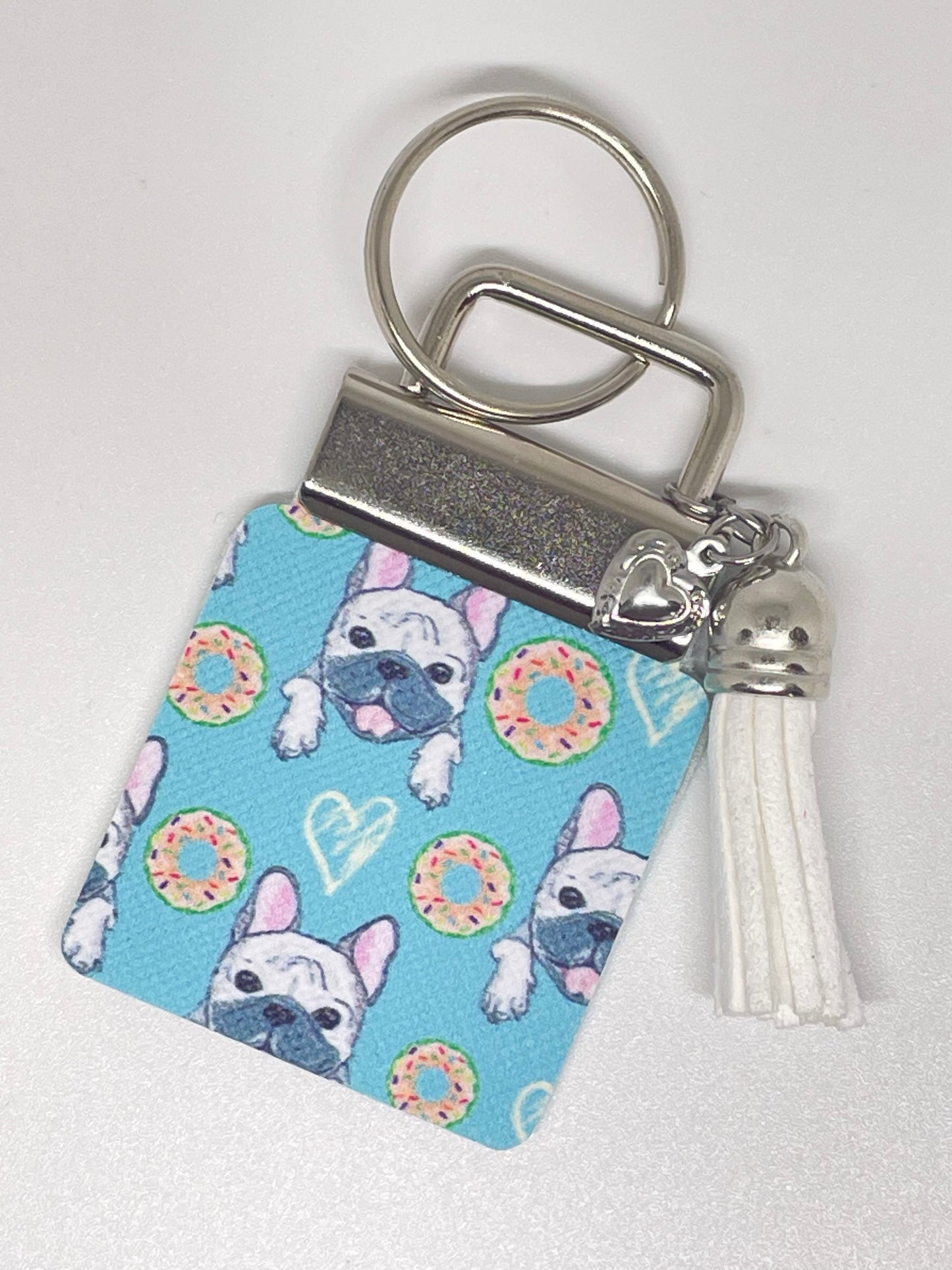 Faux Leather Keyring