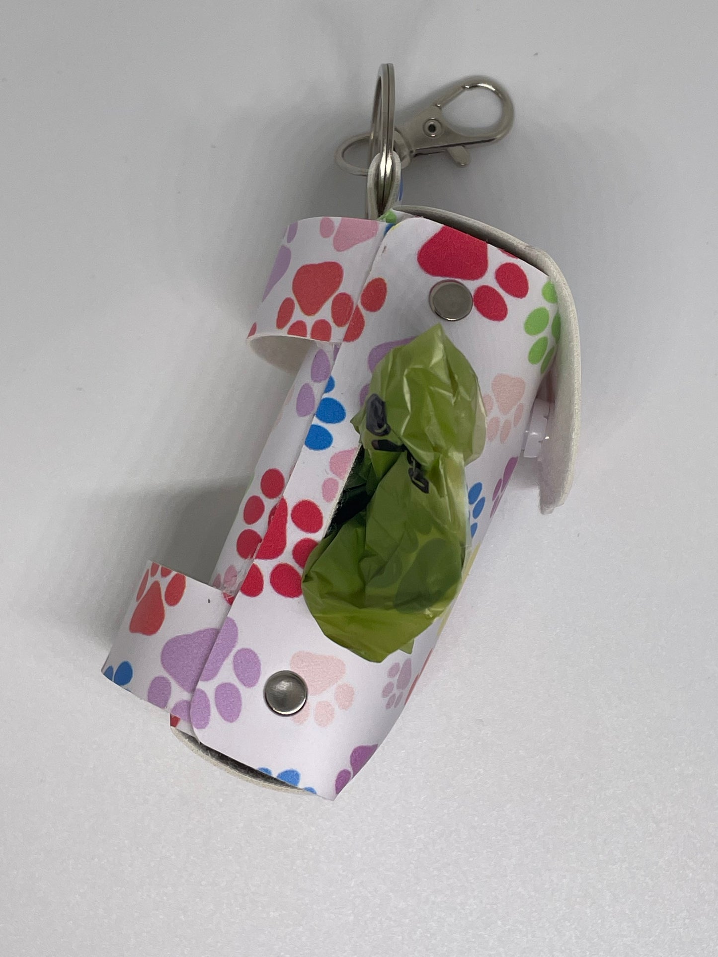 Faux Leather Poo Bags Holder