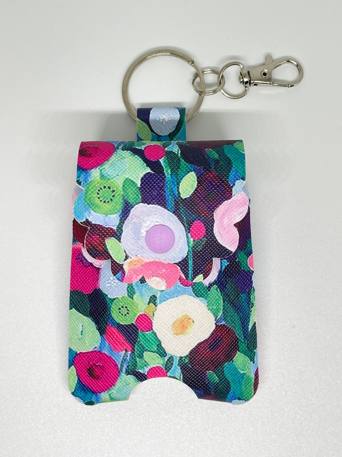 Sanitiser Holder with Floral Design