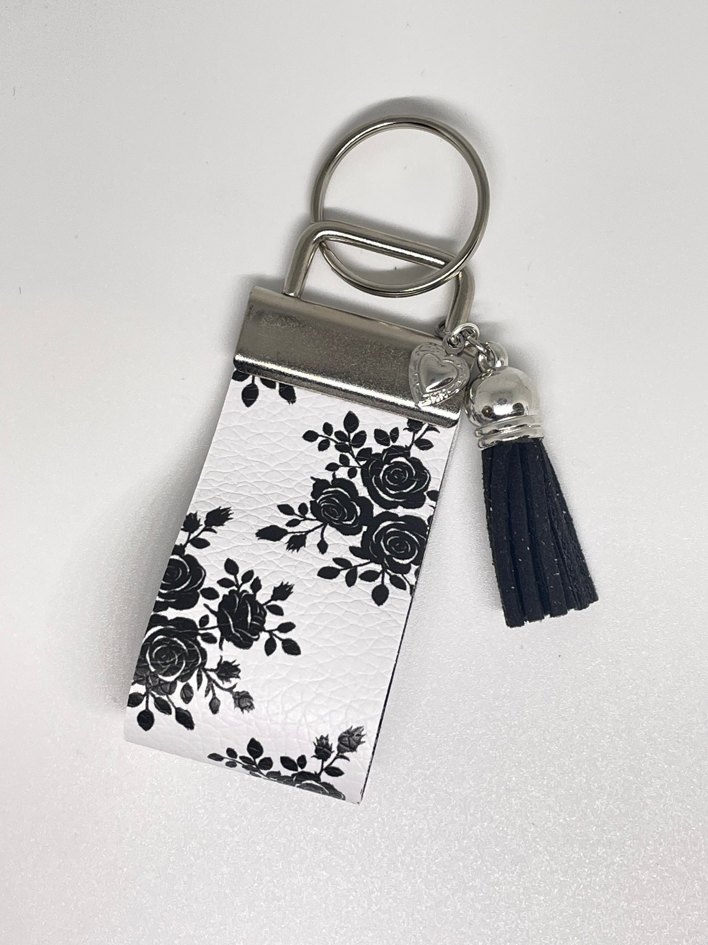 Faux Leather Finger Wristlet