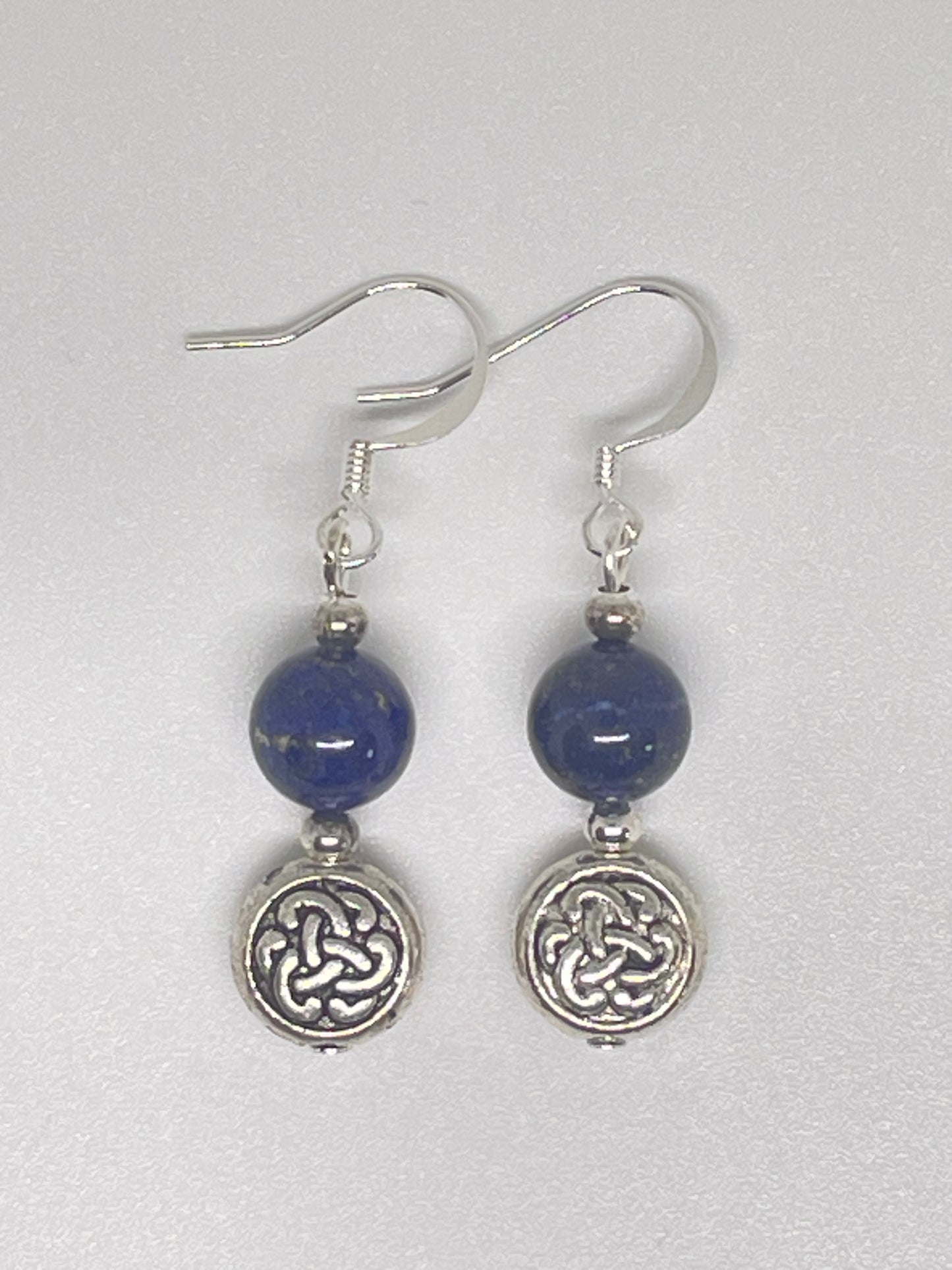 Lapis Lazuli Decorative Earrings