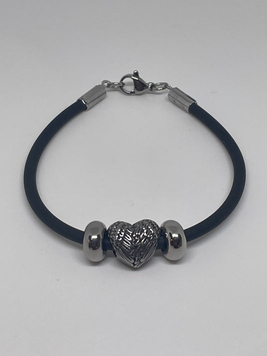 Neoprene Beaded Bracelet